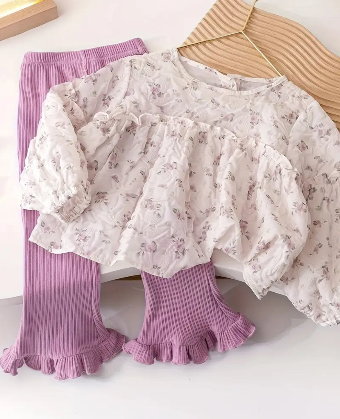 Conjunto lila primavera T3-4