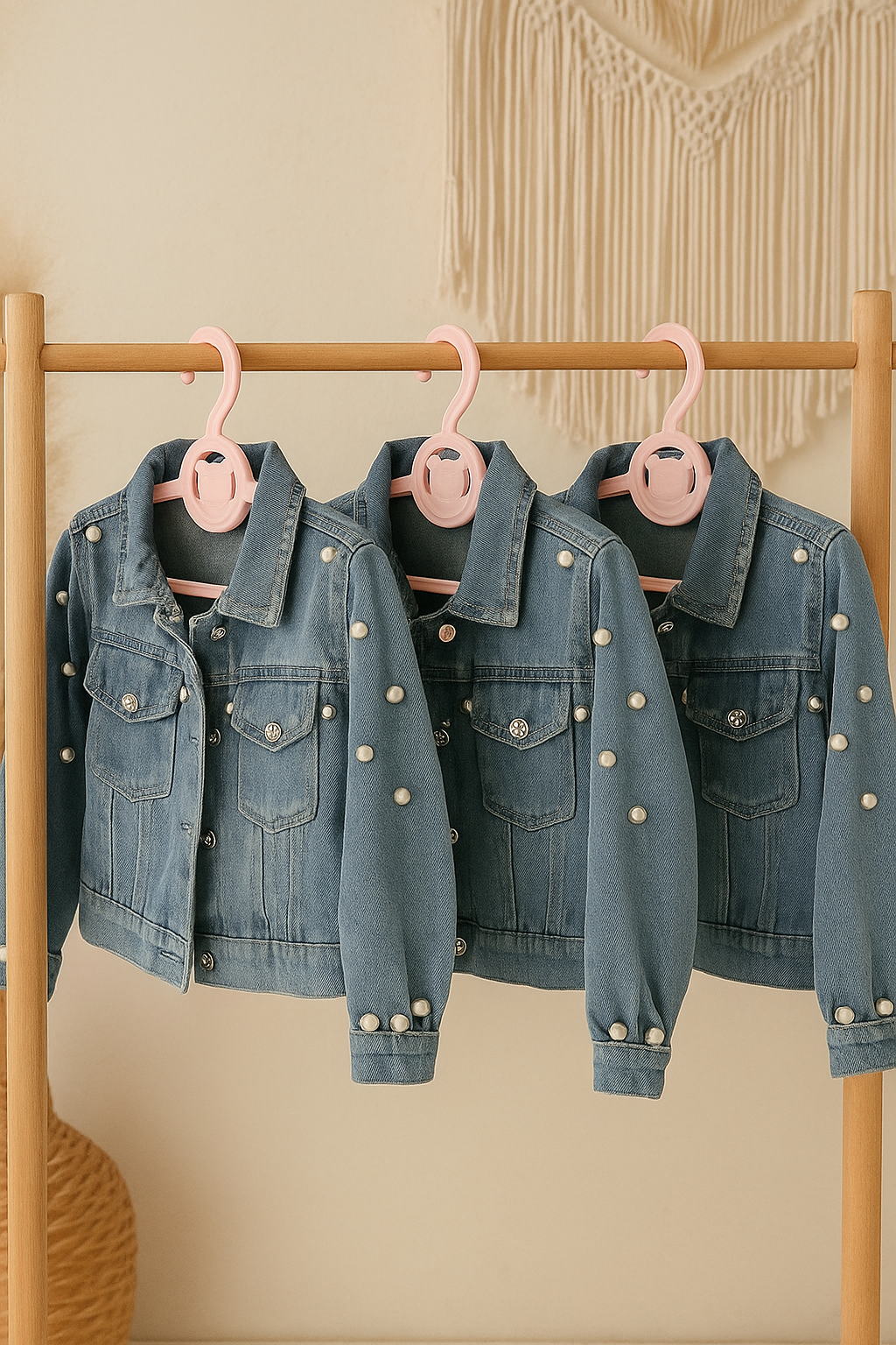 Chaqueta perlas