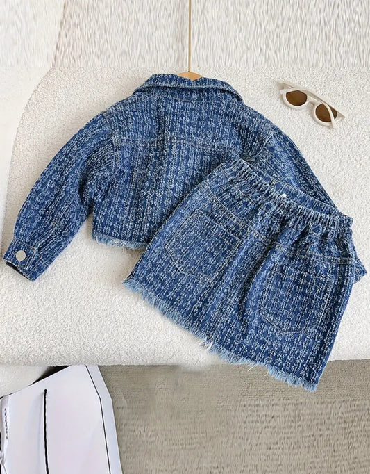 Conjunto denim T7-8