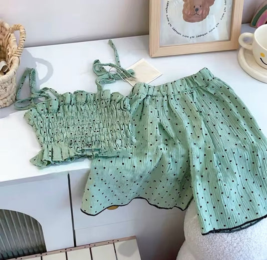 Set verde menta T6