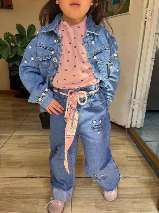 Jeans gatitos