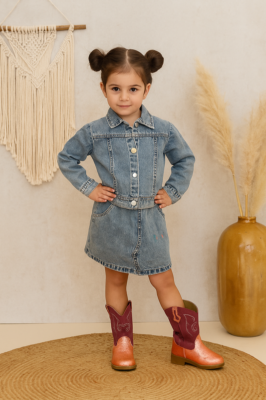 Conjunto denim 2 piezas