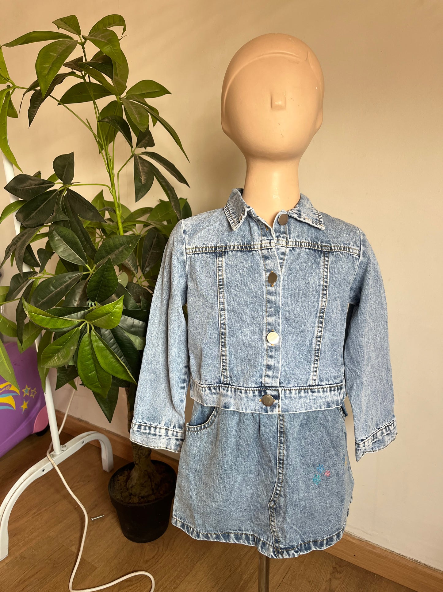 Conjunto denim 2 piezas
