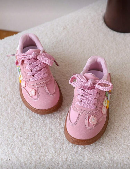 Zapatillas bordado floral
